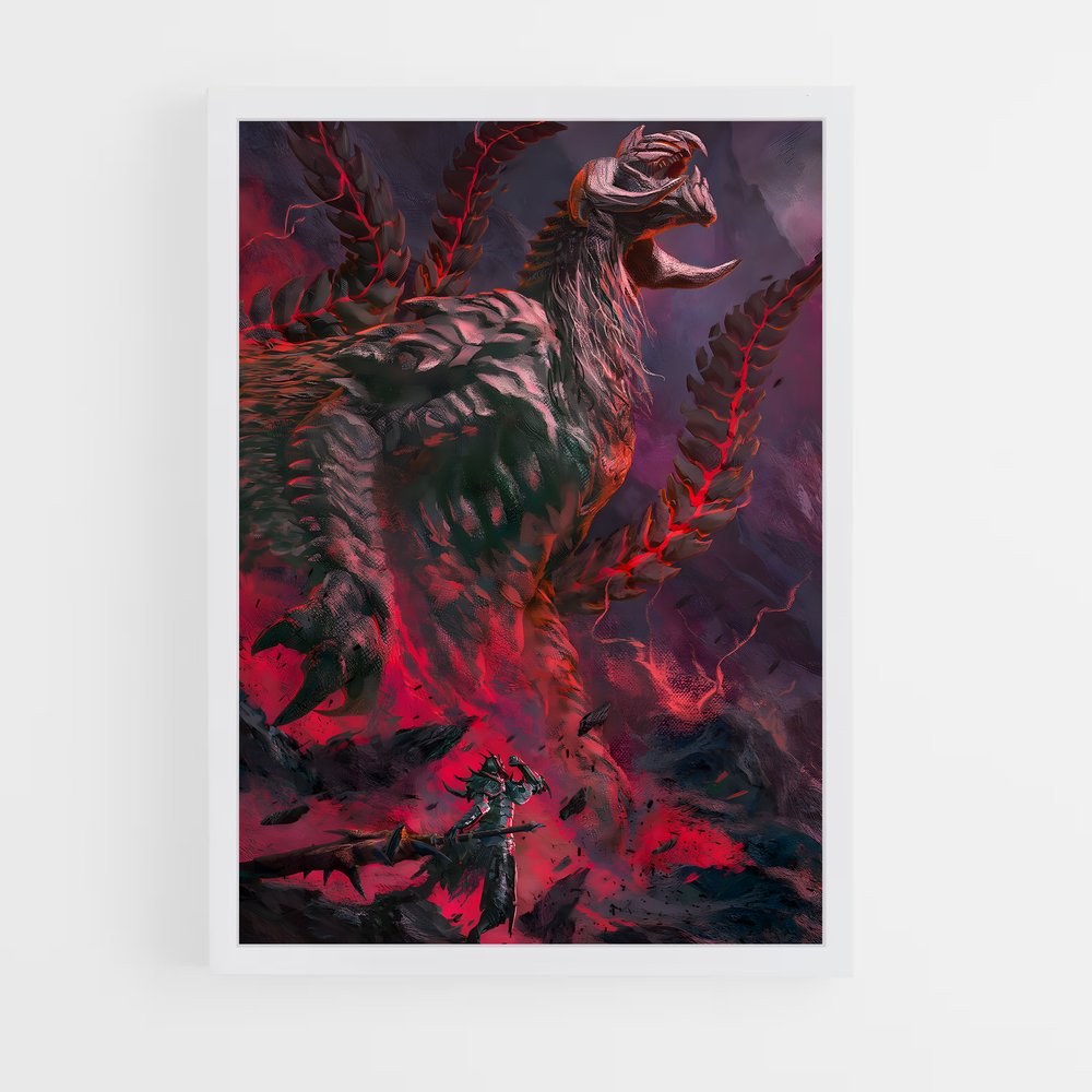 Poster Chasseurs de Titans – affiche Monster Hunter (vue 3)